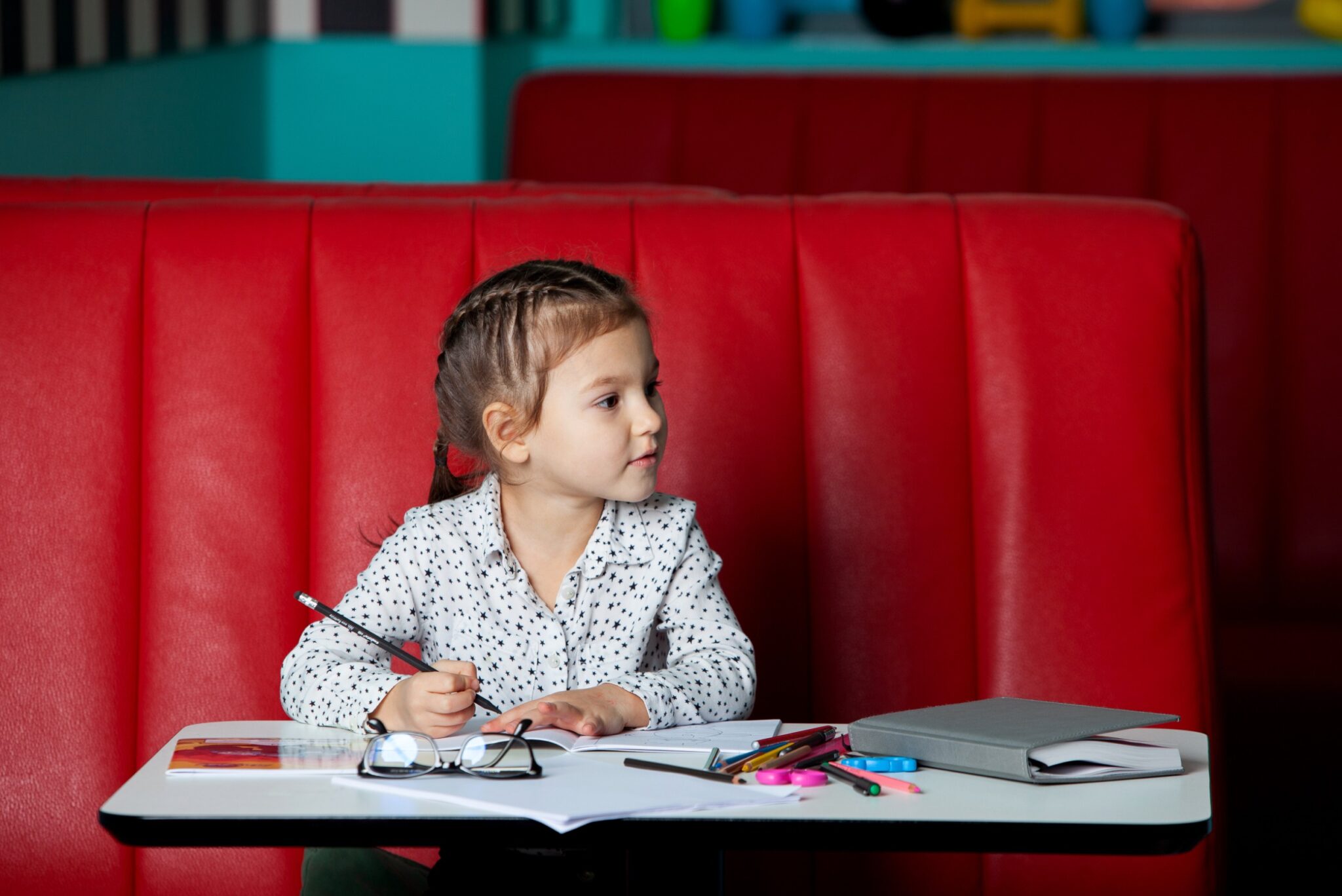 Coloriages pour le menu enfant